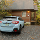 At the cabin, close to Blue Ridge Parkway.